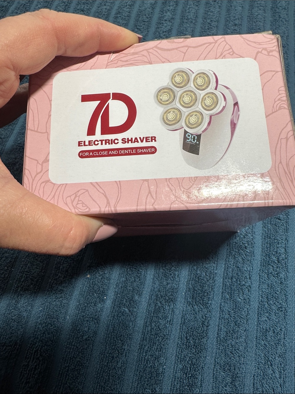 7D Electric Shaver - Pink New in box